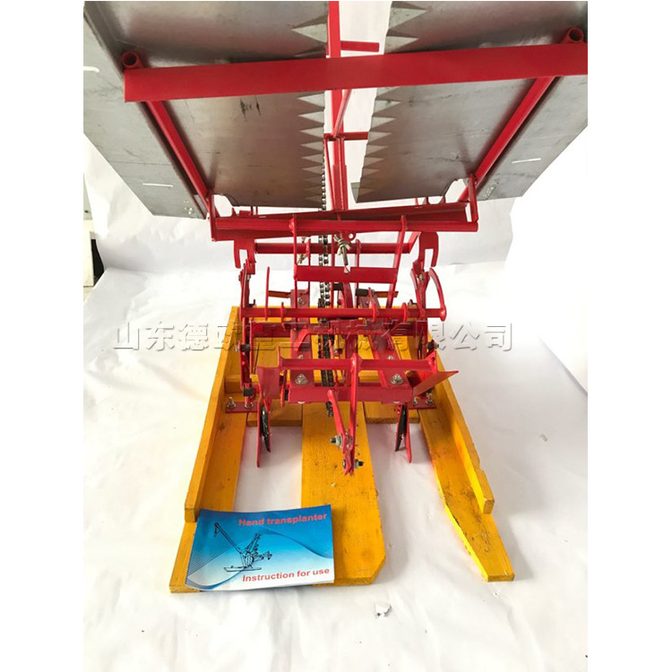 小型农用水稻插秧机 手摇自动秧苗种植机 插苗整齐栽苗器省时省力