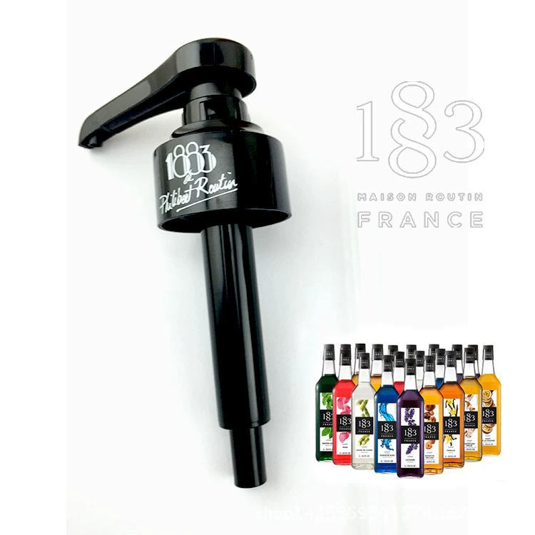 1883 syrup original pressure pumping plasma plasma pumping pump beverage quantitative pressure head 8ml