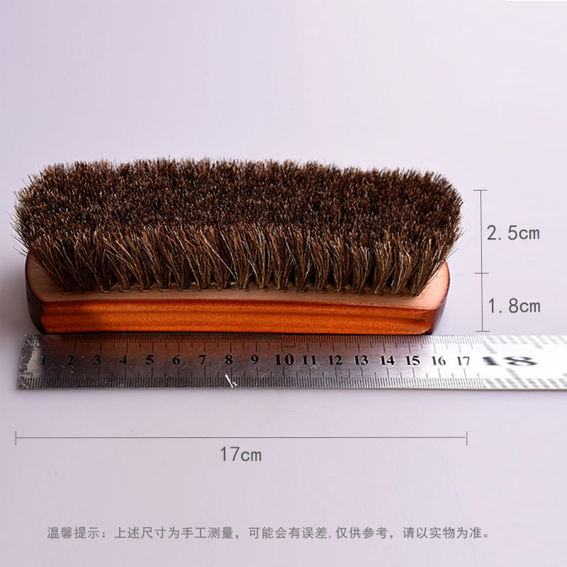 En stock suministro de productos de cola de comercio exterior cepillo de limpieza cepillo de madera maciza cepillo de cerdas suaves multiusos cepillo de pulido de cera