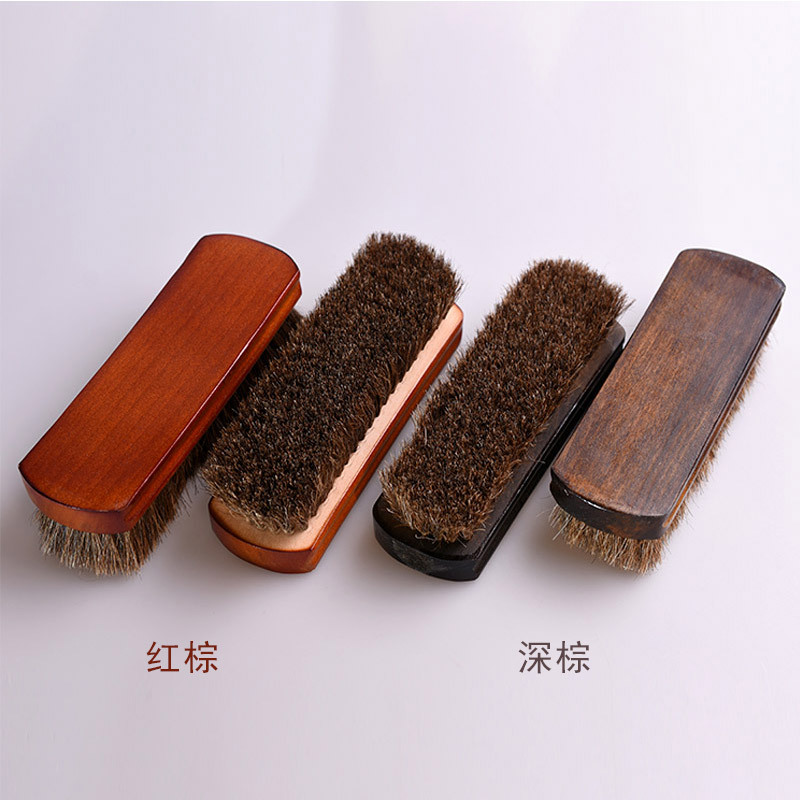 En stock suministro de productos de cola de comercio exterior cepillo de limpieza cepillo de madera maciza cepillo de cerdas suaves multiusos cepillo de pulido de cera