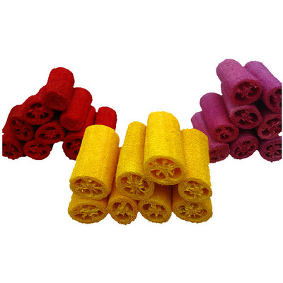 Large supply colour Loofah Material Science Cylindrical technology Supplies Material Science Toys Supplies Material Science