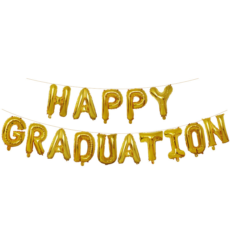 Globos Decorativos, Globos para la Temporada de Graduación, Decoración de Escenarios para Fiestas de Graduación, Globos Redondos de Látex de 12 Pulgadas al por Mayor