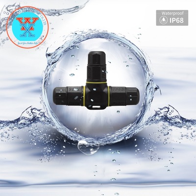 Yongxin source M20 outdoors waterproof Connector 34 Cable waterproof connector LED street lamp Waterproof connector ip68