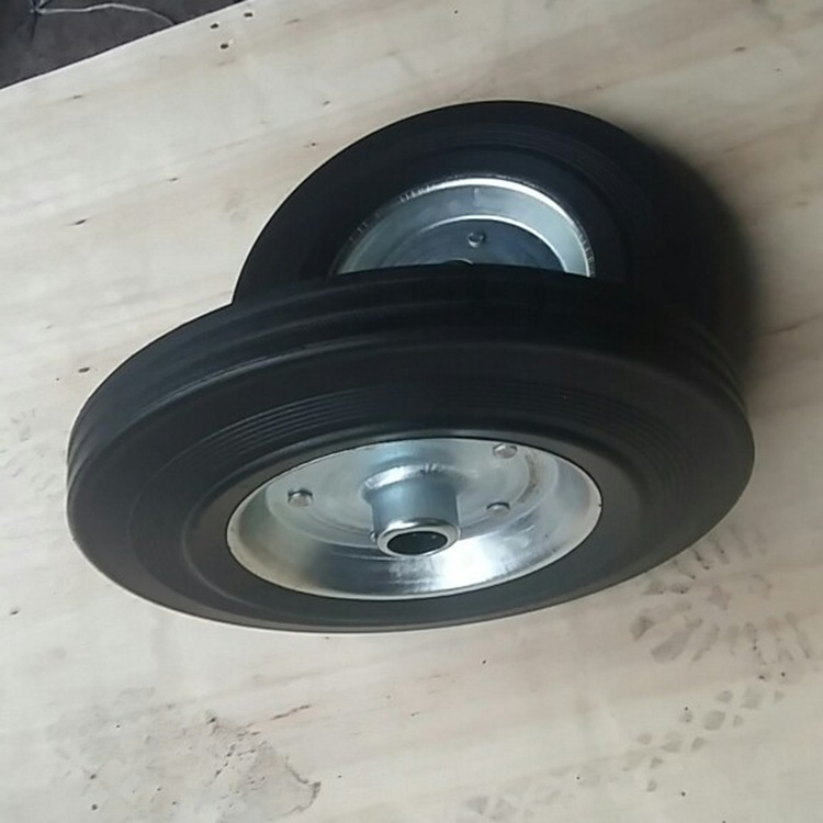 青岛厂家供应优良直径125的实心轮5寸 实心轮 工具车轮子