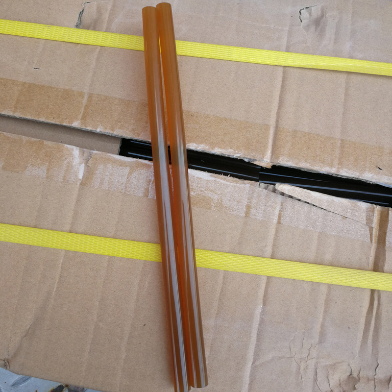 四季适用顺之缘难粘材料用270*11规格高粘性透明深黄色粗热熔胶棒