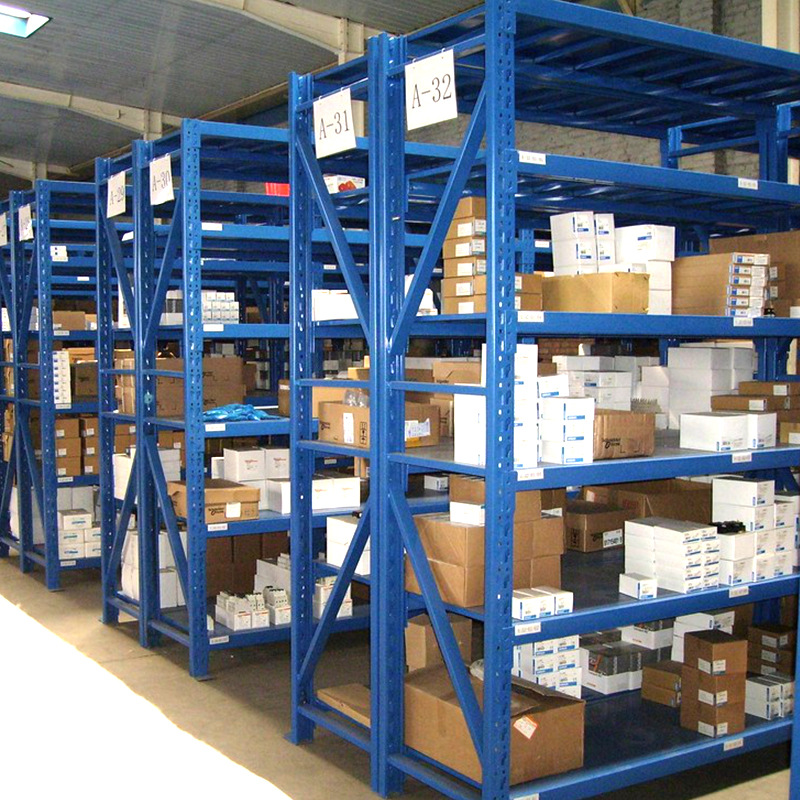 搁板式货架 仓储货架 轻中型货架  轻中型蝴蝶孔货架