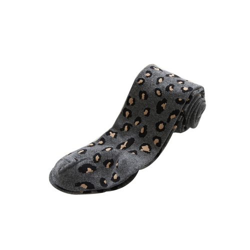 Spring and Autumn Children's Pantyhose Cotton Pantyhose Fashionable Leopard Print Children's Socks Girls' Pantyhose Wholesale