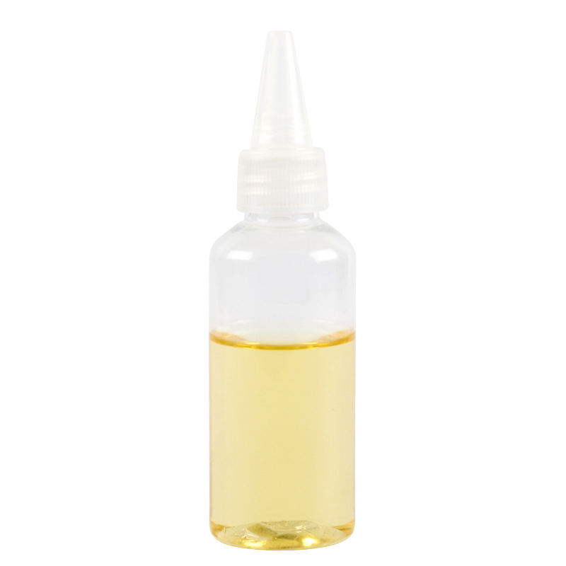 30ml botella de boca puntiaguda 100mlpet transparente squeeze señaló cubierta de la boca botella de plástico apretón arena pintura botella de color mezcla de tinte botella