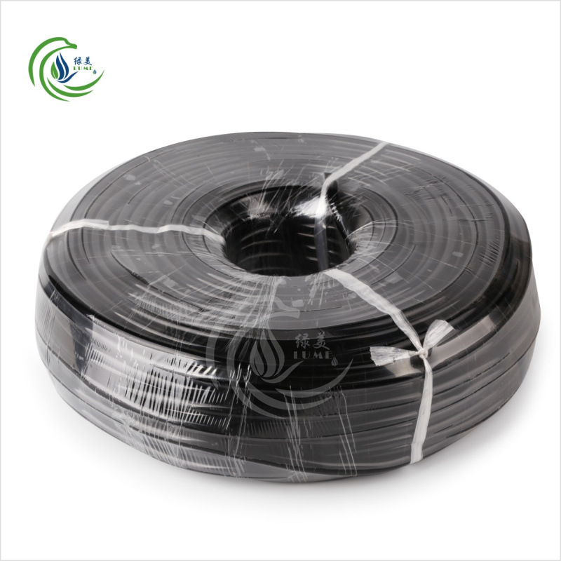 Nuevo material 4 / 7 capilar negro delgado espesor de pared de 1 mm rotación atomización invertida micro pulverización 47 manguera de PVC