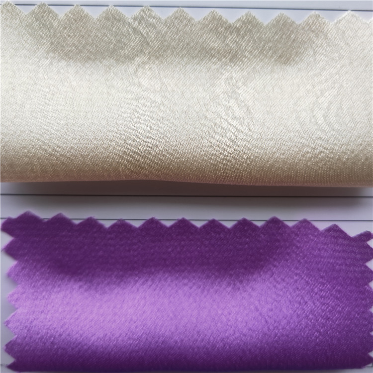 现货供应 仿真丝泡泡缎面  妈妈装喜婆婆连衣裙 衬衫礼服面料