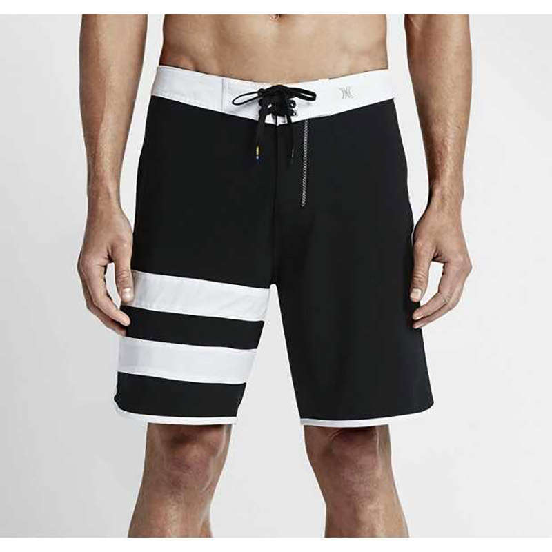 Hurley men's beach pants Beach surfing Swimming Men's beach pants short swimming trunks black and white explosive hot foreign trade Hurley men's beach pants Beach surfing Swimming Men's beach pants short swimming trunks black and white explosive hot foreign trade
