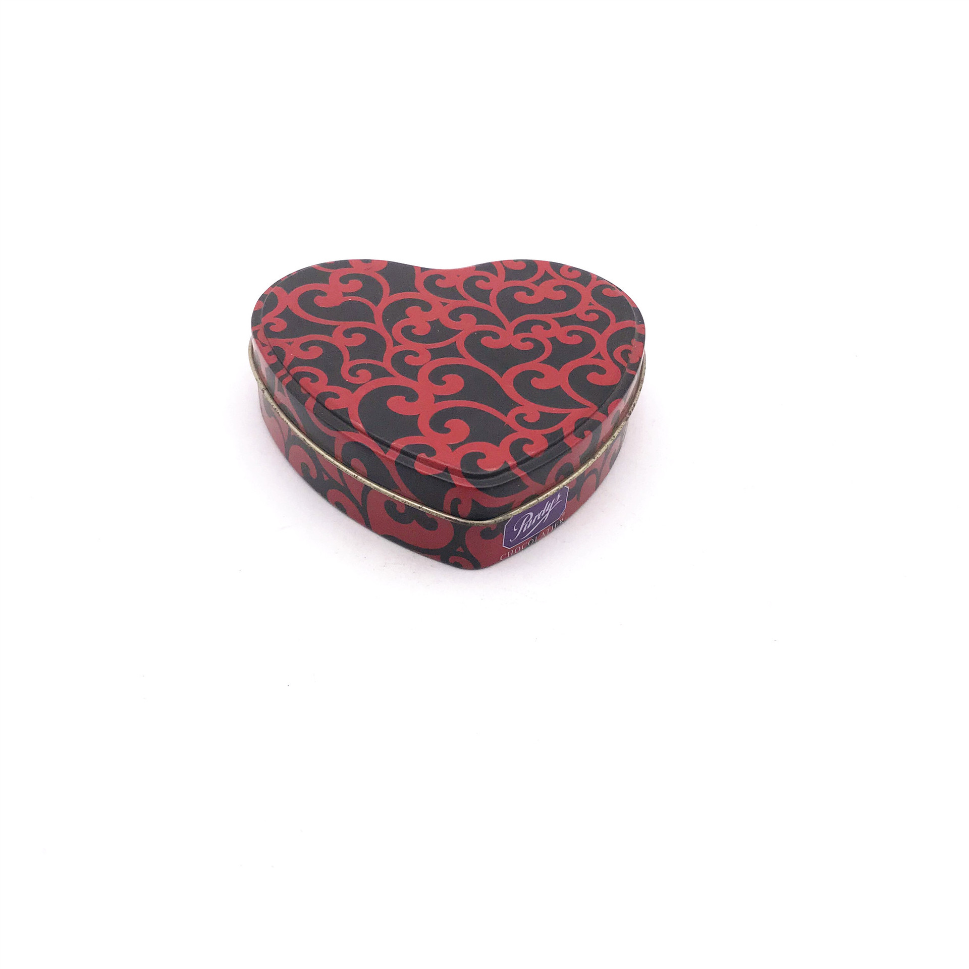 厂家供应心形巧克力包装铁盒  糖果喜糖铁盒