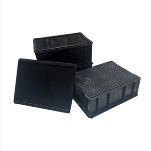 Anti-static Plastic Storage Box 600*500*400 Hardware Digital Turnover Box Logistics Box Anti-static Box