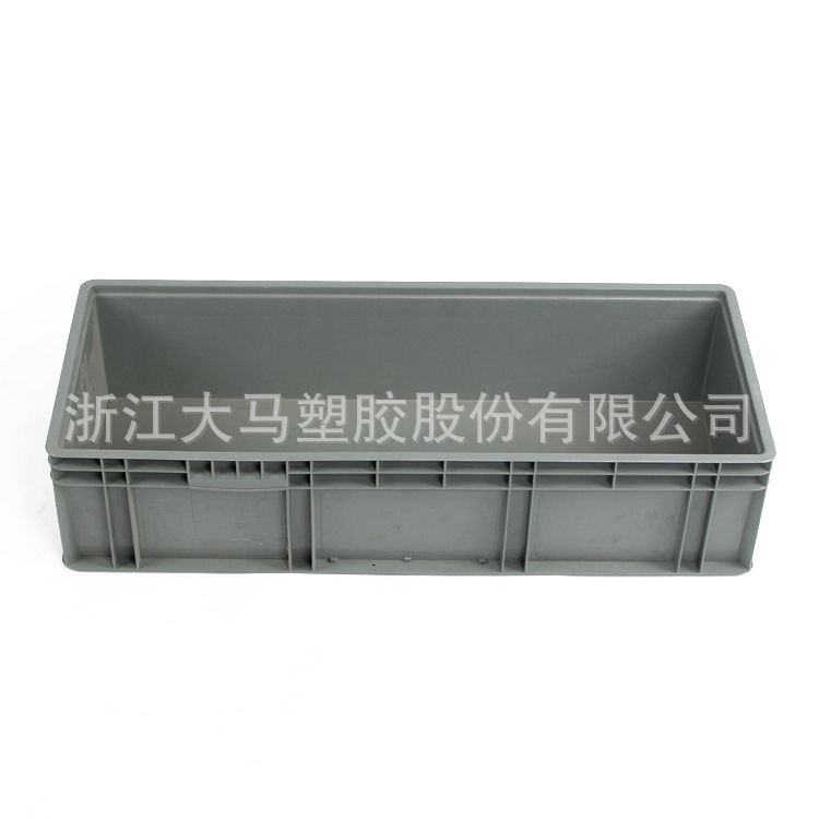荐 EU41022塑料周转箱加厚塑料箱 可堆式物流专用箱汽配欧标箱
