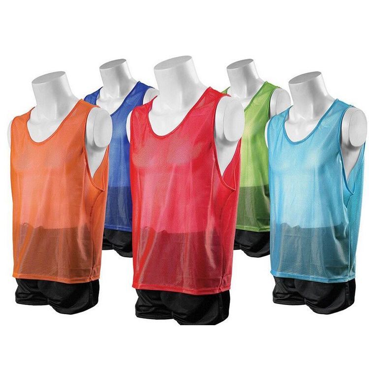 Mesh Children's Adult Football Training Combat Clothing Football Basketball Training Vest Advertising Event Vest Wholesale