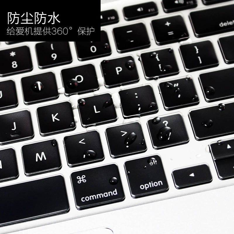 Защитная крышка клавиатуры (Apple MacBook 14/15/16) TPU прозрачная тонкая крышка, поддерживает подсветку
