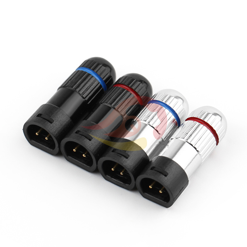 光圈网纹螺纹式黑色IE8 IE80 IE8I耳机升级插头 金属IE8 IE80插针