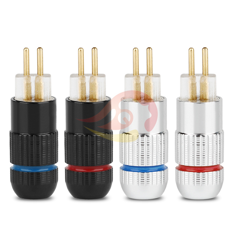 光圈网纹螺纹式透明带槽0.78插头UM3X W4R UE18 UE11  0.78mm插针