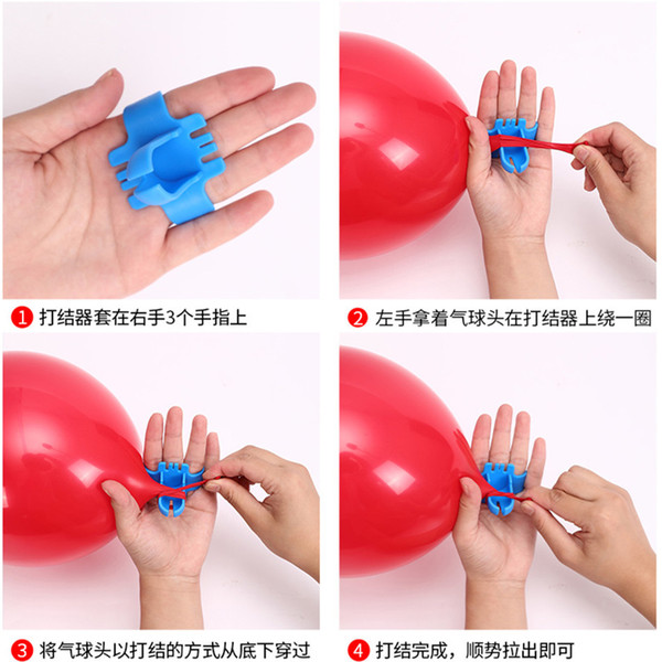 Balloon knotting device