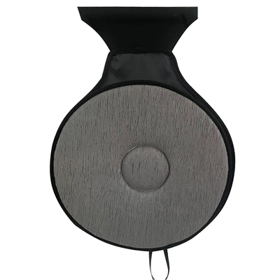 Home Seat Cushion, 360-Degree Car Rotating – Multi-function pad - single-ring-dark-gray