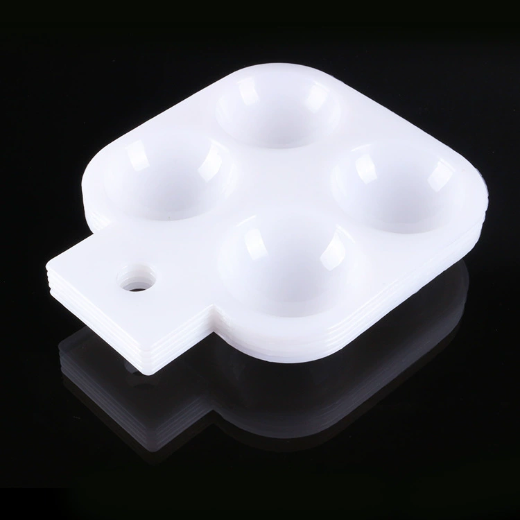 Квадратная Студенческая художественная Акварельная гуашь Палитра для рисования пластиковая многофункциональная палитра художественные принадлежности Инструменты