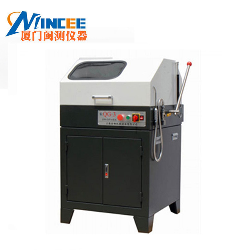 上海金相QG-3金相切割机立式台式金相岩相试样切割机Φ85mm现货