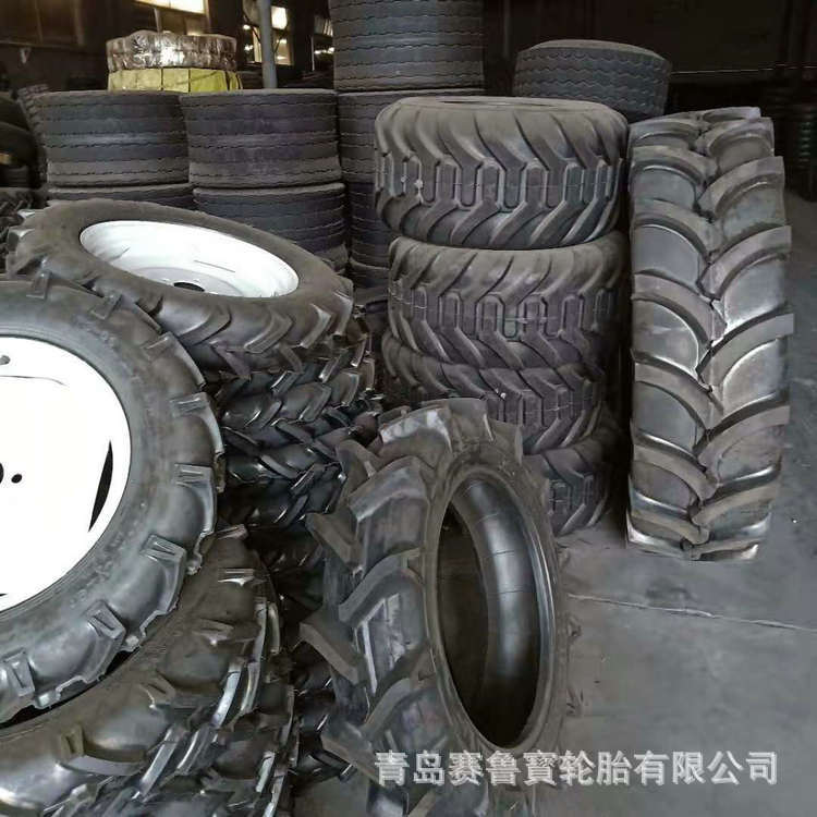 小型农用拖拉机  5.00-15人字花纹轮胎
