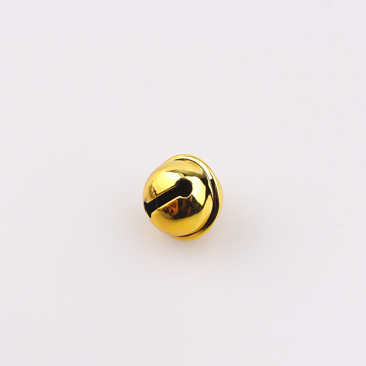 22mm vacío color campana perro mascota campana colgante llavero Navidad metal pequeña campana colgante