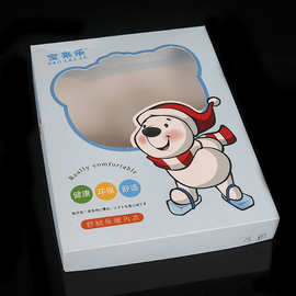 厂家来图设计定 制白卡纸开窗透视吸塑盒 吸塑包装  天地盖礼品盒
