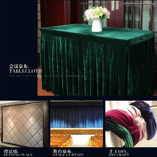velvet black red cloth