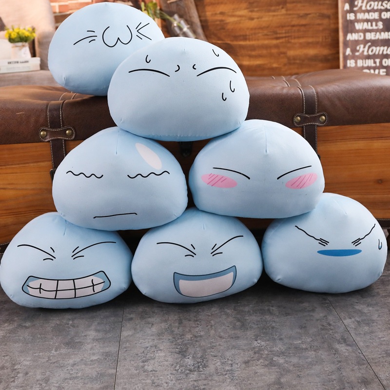 Trò chơi Anime Về việc tôi tái sinh thành Slime, biểu tượng cảm xúc gối, đồ chơi sang trọng, đạo cụ cos