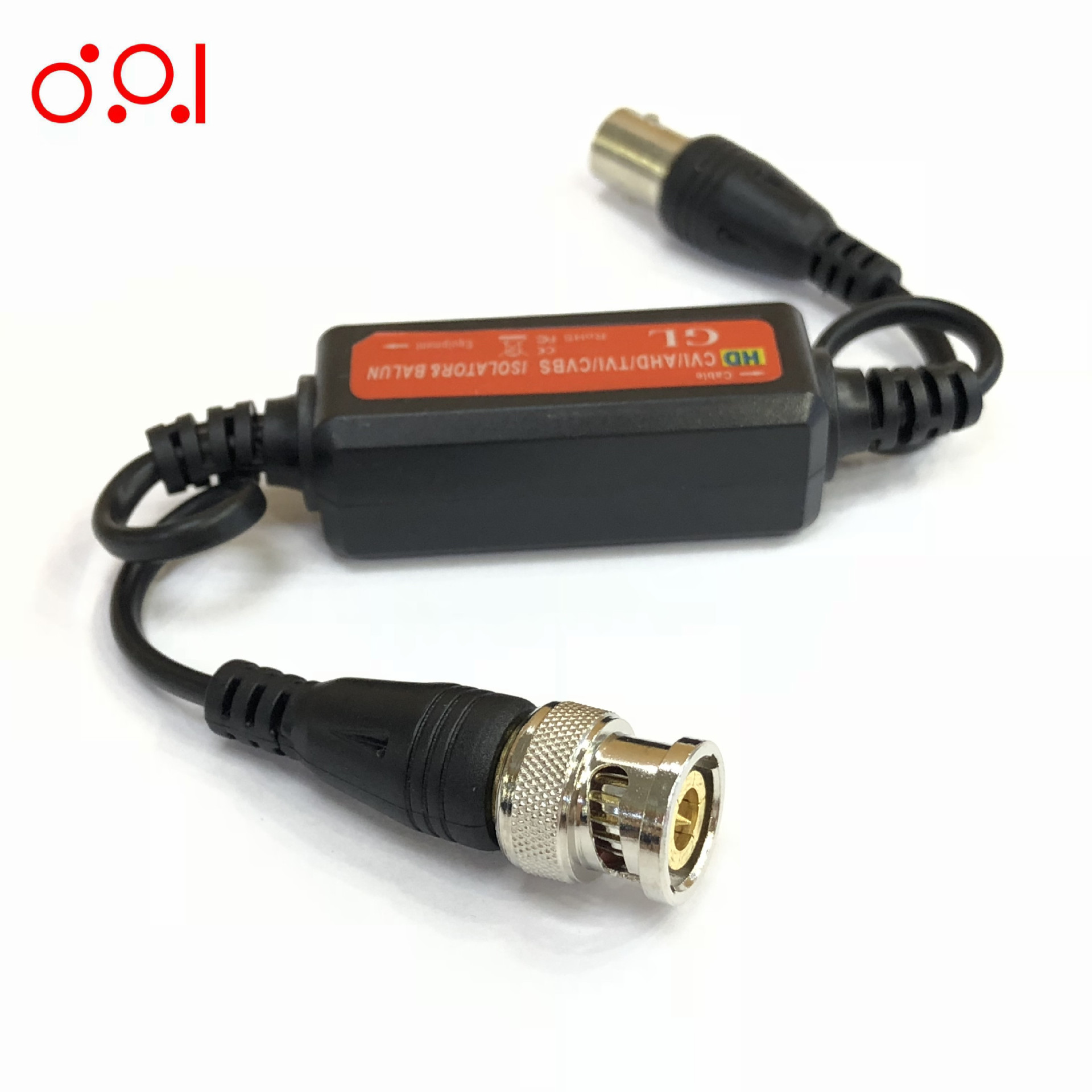 隔离抗干扰器接地回路高清监控滤波器降噪器同轴HD CVI AHD TVI