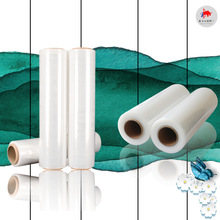 惠州pe拉伸膜透明 防静电自粘缠绕膜托盘打包拉伸膜45CM