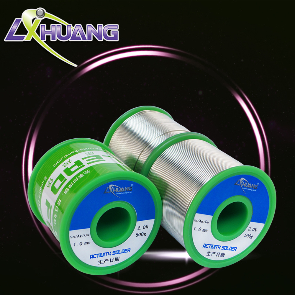 无铅锡丝500g 环保锡线sn/ag/cu合金焊锡丝低温免洗焊锡线上锡快