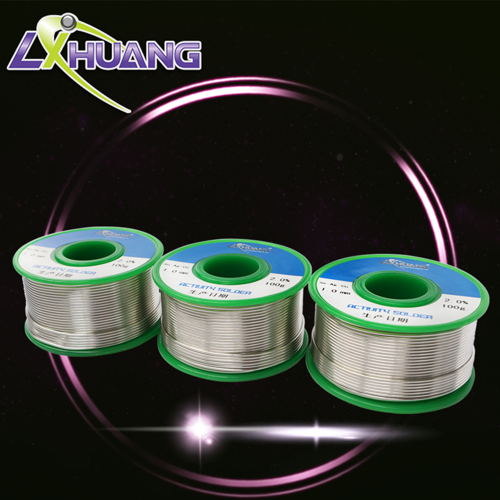 厂家批发 低银锡丝 锡银铜合金焊锡丝 100g无铅免洗低温锡线0.8mm