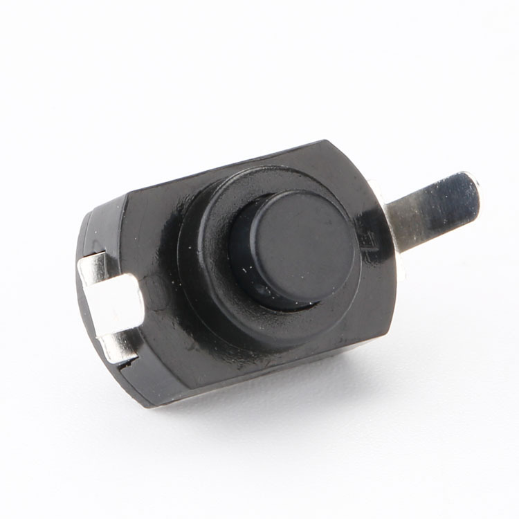 手电筒按钮开关两脚反脚按钮开关尺18*8mm