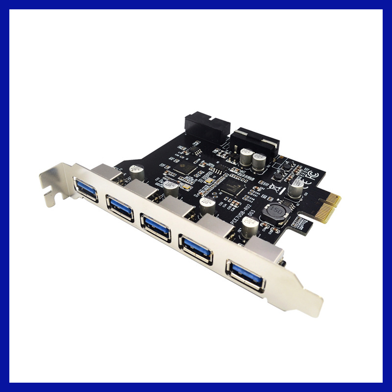 USB3.2��չ��7��ת�ӿ�5��+19PINǰ������D720201˫оGEN1 5Gbps