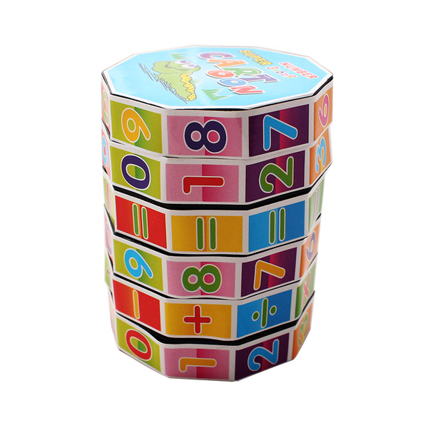 plastic Rubik's cube