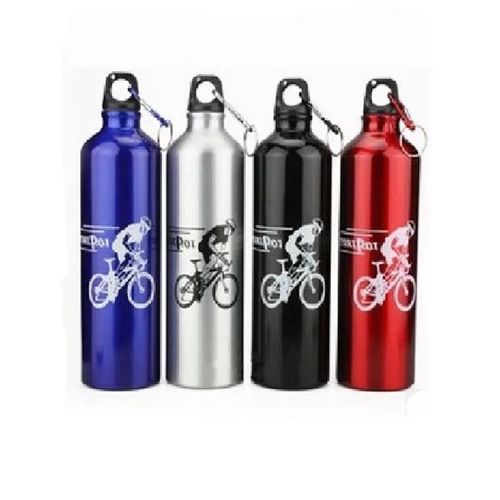 Aluminum alloy kettle 750ml bicycle riding kettle mountain road bicycle kettle water cup riding equipment