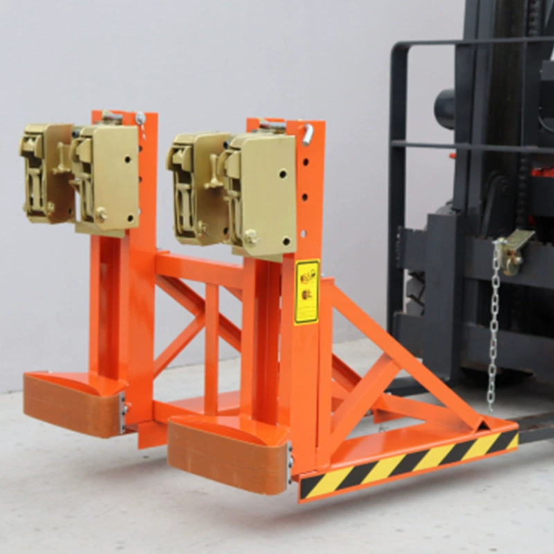 Орлиный рот масляный баррель зажим вилочный погрузчик специальный масляный баррель приспособление тяжелого типа удерживающий ковш устройство обработки зажим Пластиковый бочонок Железный баррель клип