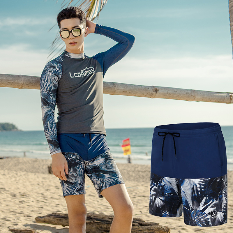 LC-K015 남성 네이비 디지털 미디엄 팬츠