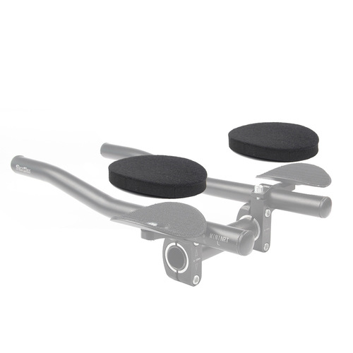 New aluminum alloy bicycle rest handlebar mountain road bike aluminum padded auxiliary handlebar split detachable TT handlebar