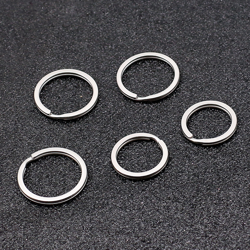 Acero inoxidable 304 llavero/anillo/péndulo DIY colgante accesorios no se desvanecen un montón de en stock