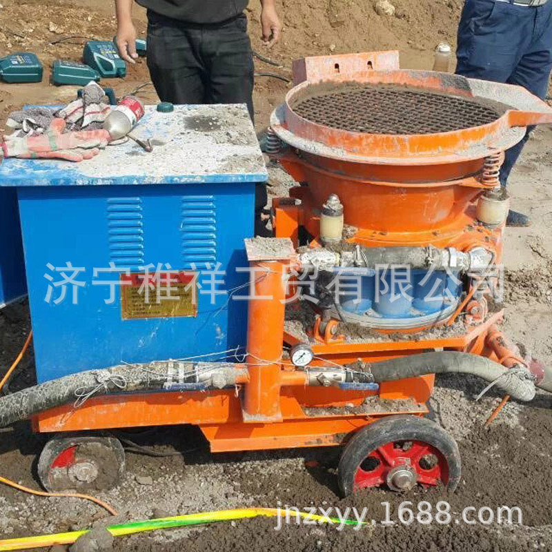 生产7立方湿式喷浆机 混凝土湿喷机  5立方喷浆机认购金