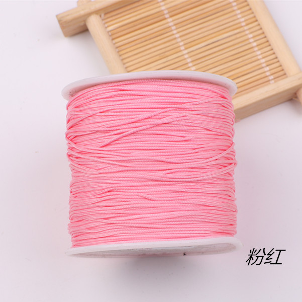 Wholesale No. 72 jade thread hand-woven bracelet wearing beaded rope jewelry hand rope diy accessories bracelet rope string