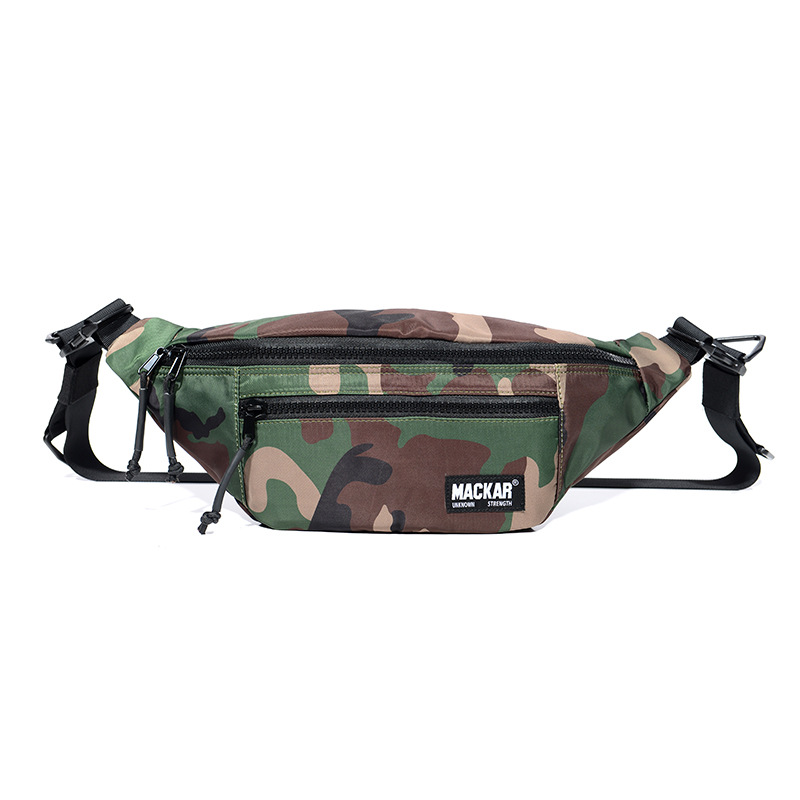 Mackar deportes cintura bolsa hombro crossbody funcional pequeña bolsa impermeable camuflaje al aire libre viaje multi-función BOLSA DE TELÉFONO MÓVIL bolsa