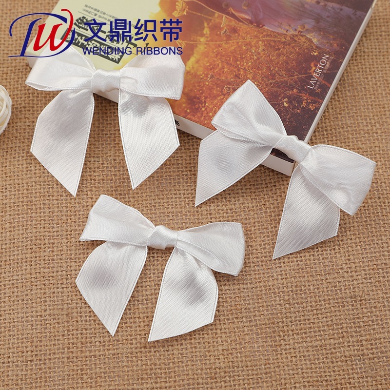 factory direct sales 8 points ribbon nail bow flower packaging cake box packaging ribbon bowknot