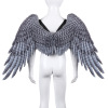 Props for boys and girls, black white angel wings, halloween