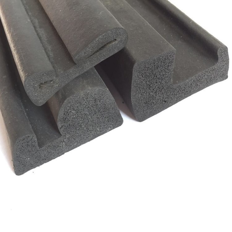 供应井盖密封条橡胶凹槽发泡条水箱油箱密封条设备隔音条