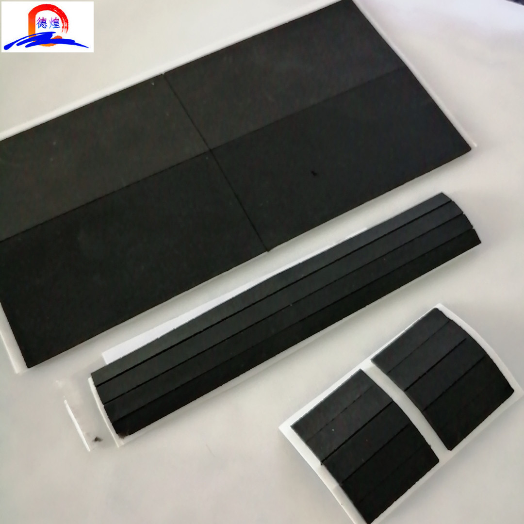 供应单面背胶PORON泡棉密封条 EPDM橡胶发泡防撞条 高弹海棉